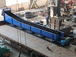 螺旋洗石機發貨現場