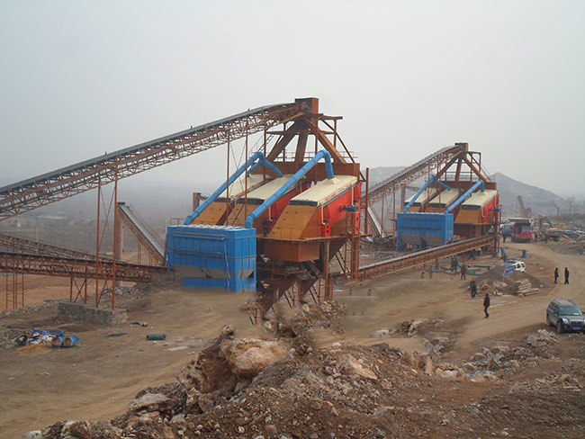 安徽淮北時產1300-1500噸石料生產線