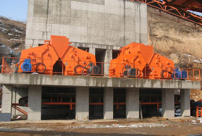 石灰石石料生產線