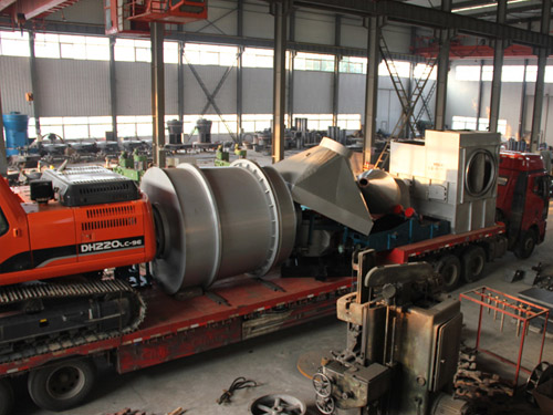 烘干機發貨現場