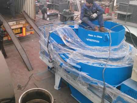 vsl沖擊式制砂機發貨