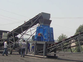 可逆式破碎機應用于破碎煤泥